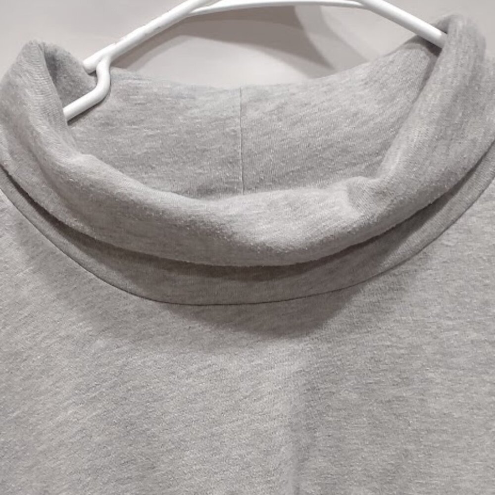 ORVIS MEN'S LARGE GRAY OVERSIZED COWL NECK SWEATSHIRT/WOMEN'S OS DRESS GORPCORE